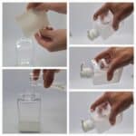 Gel en polvo reconstituido